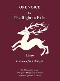 One Voice For The Right to Exist