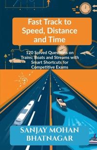 Kirjan kansi "Fast Track to Speed, Distance and Time"