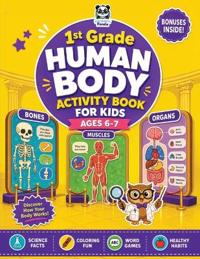 1st Grade Human Body Activity Book for Kids Ages 6-7
