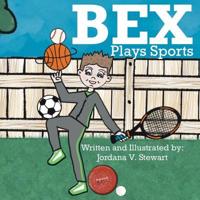 Kirjan kansi "Bex Plays Sports"
