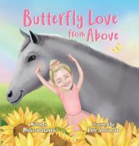 Kirjan kansi "Butterfly Love From Above"