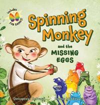 Bokomslag för "Spinning Monkey and the Missing Eggs"