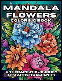 Mandala Flowers Coloring Book