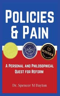 Kirjan kansi "Policies and Pain"