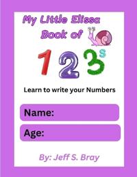 My Little Elissa Book of 123s