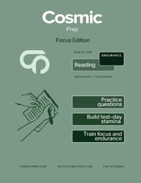 Cosmic Prep Digital SAT Reading Bonus Book Endurance Edition