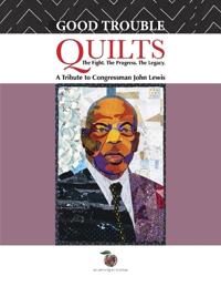 Bokomslag för "Good Trouble Quilts - The Fight. The Progress. The Legacy."