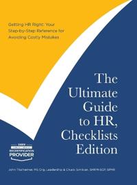 Bokomslag for "The Ultimate Guide to HR, Checklists Edition"