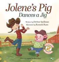 Bokomslag for "Jolene's Pig Dances a Jig"