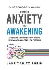Kirjan kansi "From Anxiety to Awakening"