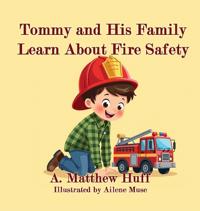 Kirjan kansi "Tommy and His Family Learn About Fire Safety"