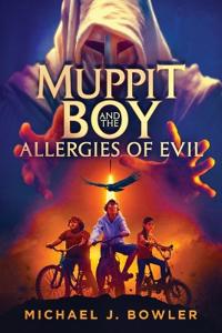 Kirjan kansi "Muppit Boy and the Allergies of Evil"