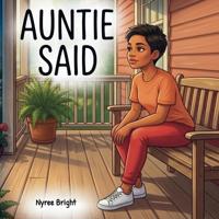 Kirjan kansi "Auntie Said"