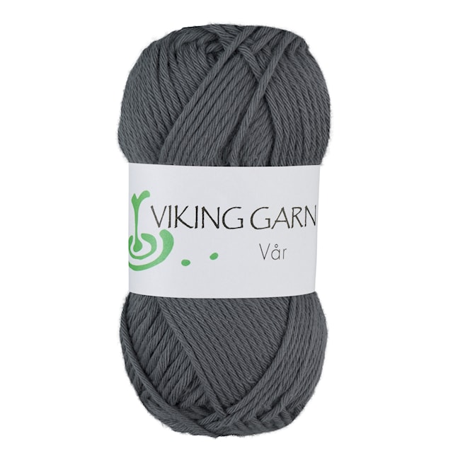 Vår Puuvillalanka 50 g tummanvihreä Viking Garn
