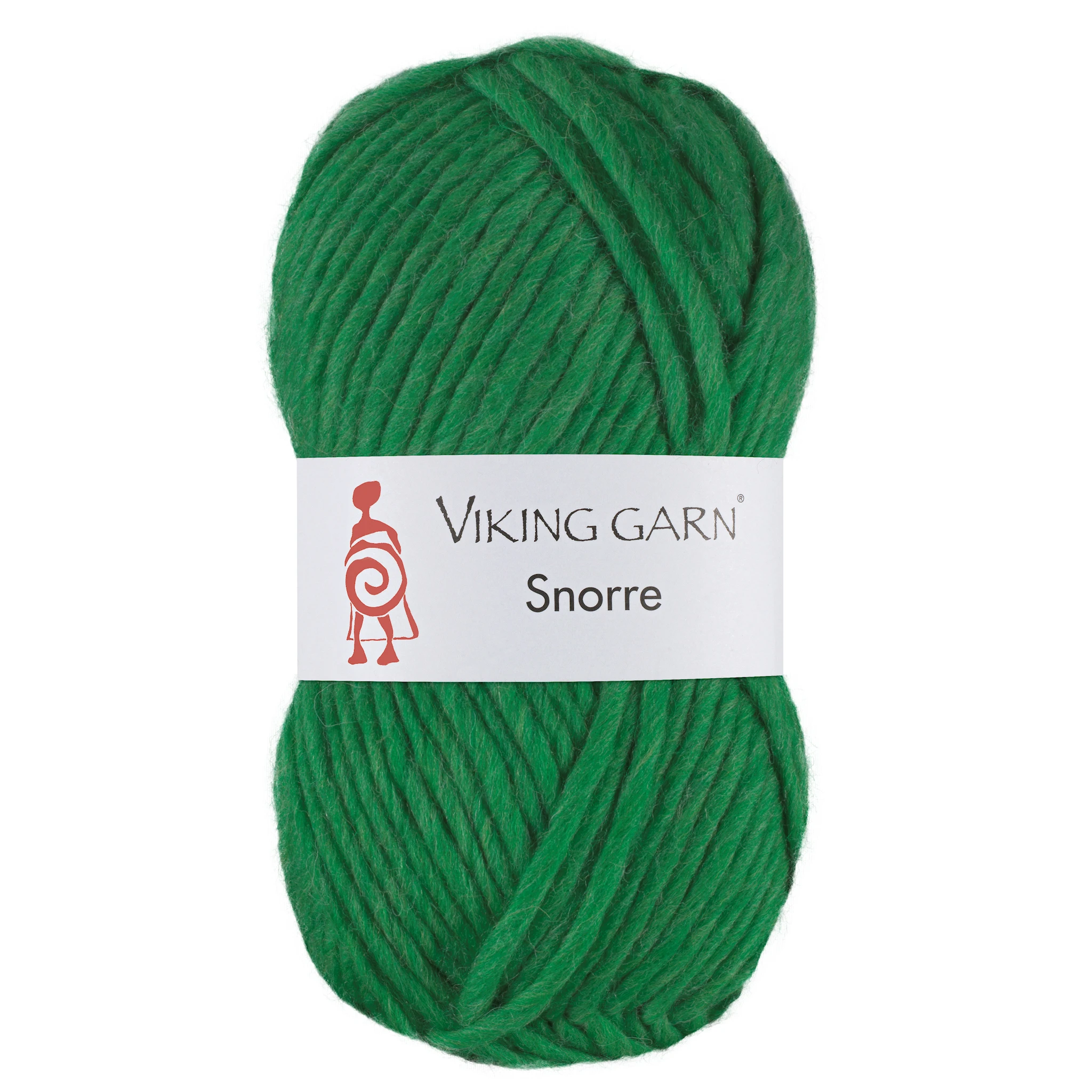 Produktbild för Snorre 100 g Grön 233 Viking Garn