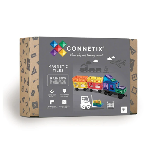 Connetix Rainbow Transport 50 Osaa