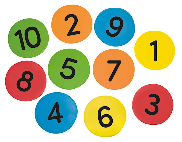 Merkintälaatat Numerot 10-pack MyPauze