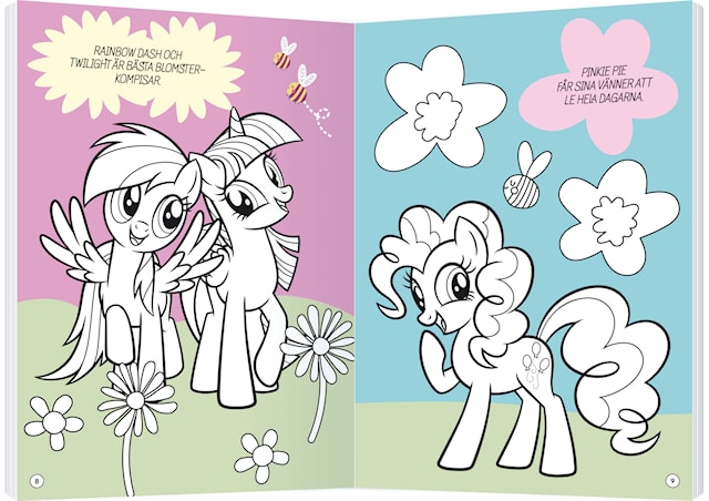 Produktbild 2 för Målarbok My Little Pony
