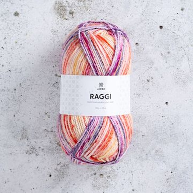 Raggi Garn miks 150 g Heat Map 44 Järbo