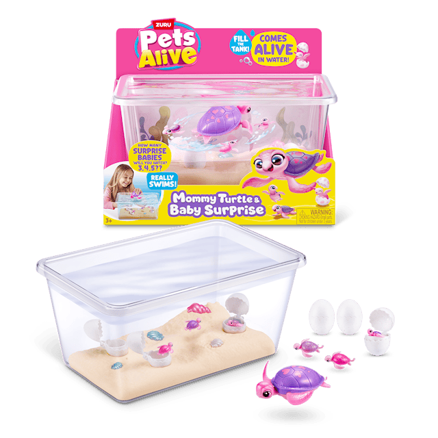 Produktbild 1 för Mama Turtle Surprise Pets Alive