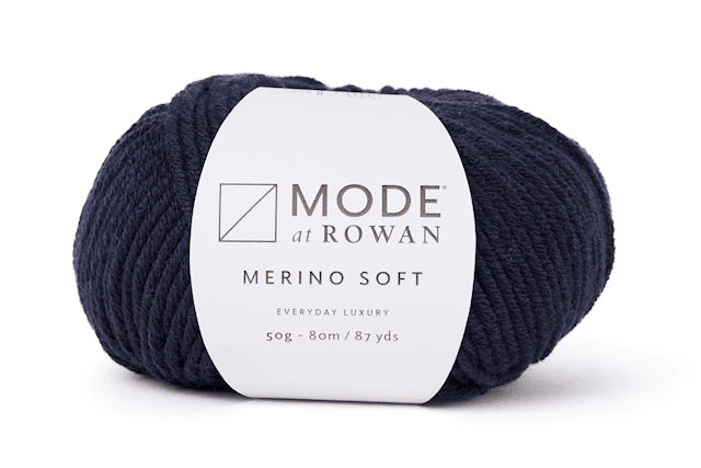 Merino Soft 100% Merinoull 50gr Denim 016 Mode at Rowan