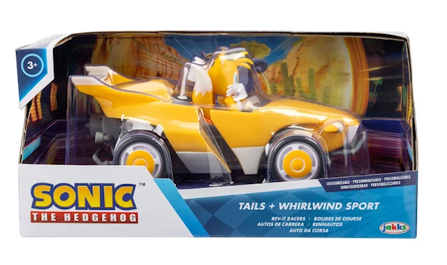 Sonic Racing Rev-It Racer Tails ja Whirlwind Sport