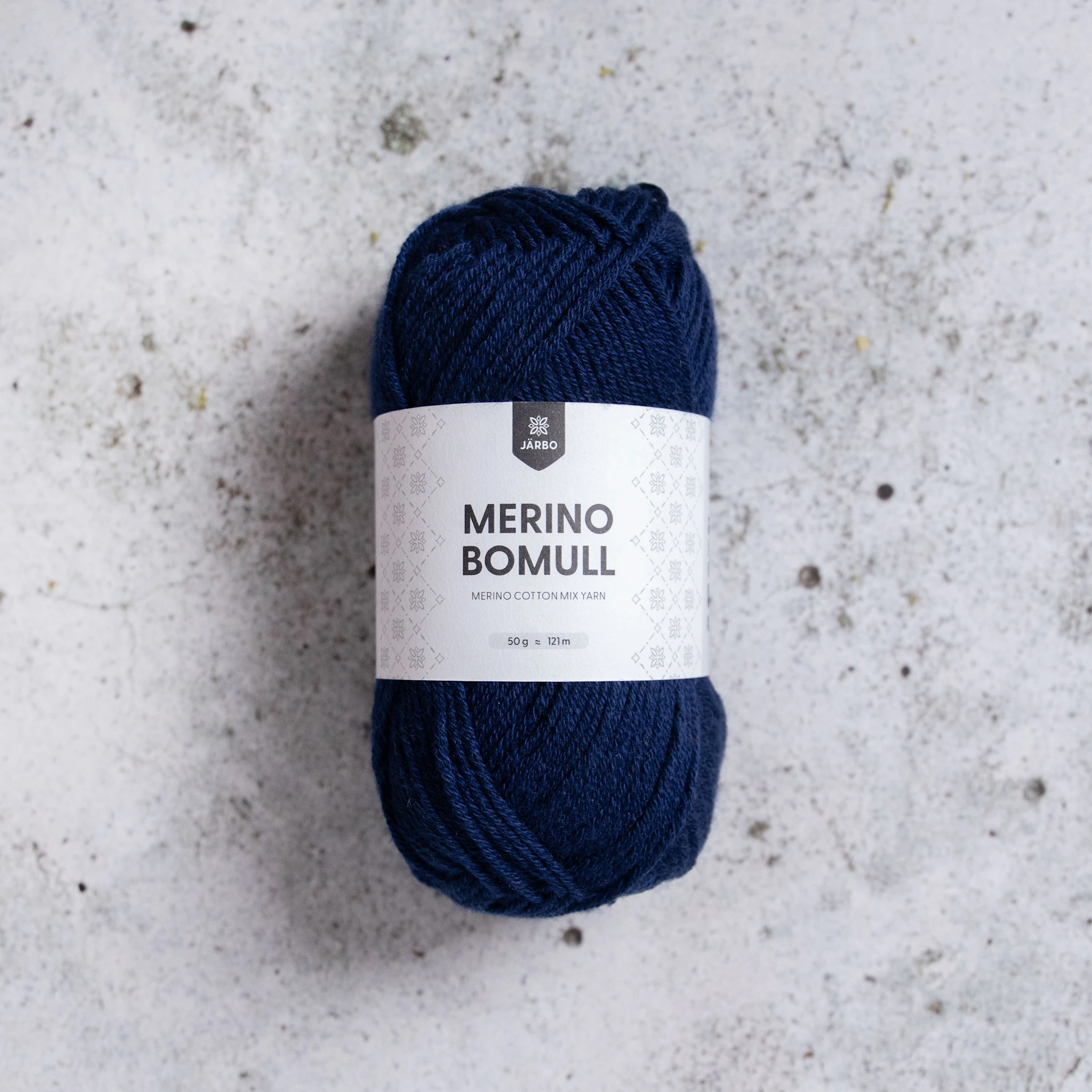 Produktbild för Merino Bomull 50 gr Järbo