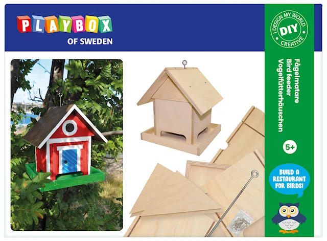 Puinen lintulauta Playbox