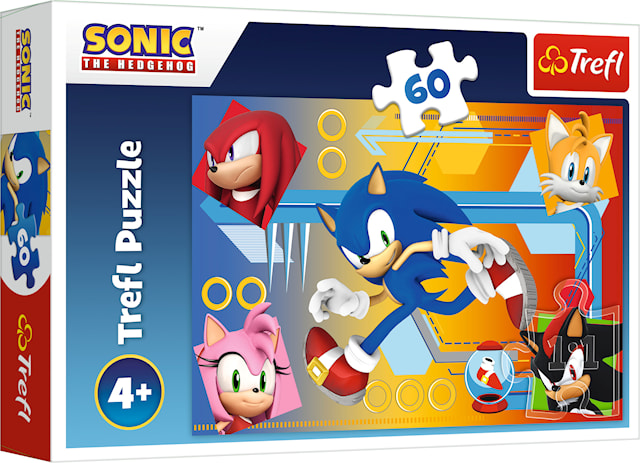 Pussel Sonic the Hedgehog 60 bitar, Trefl