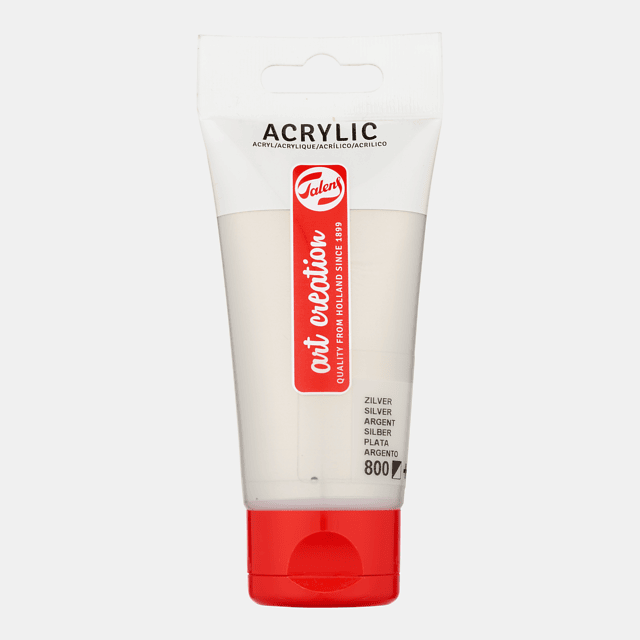 Akrylmaling 75 ml Sølv Talens Art Creation
