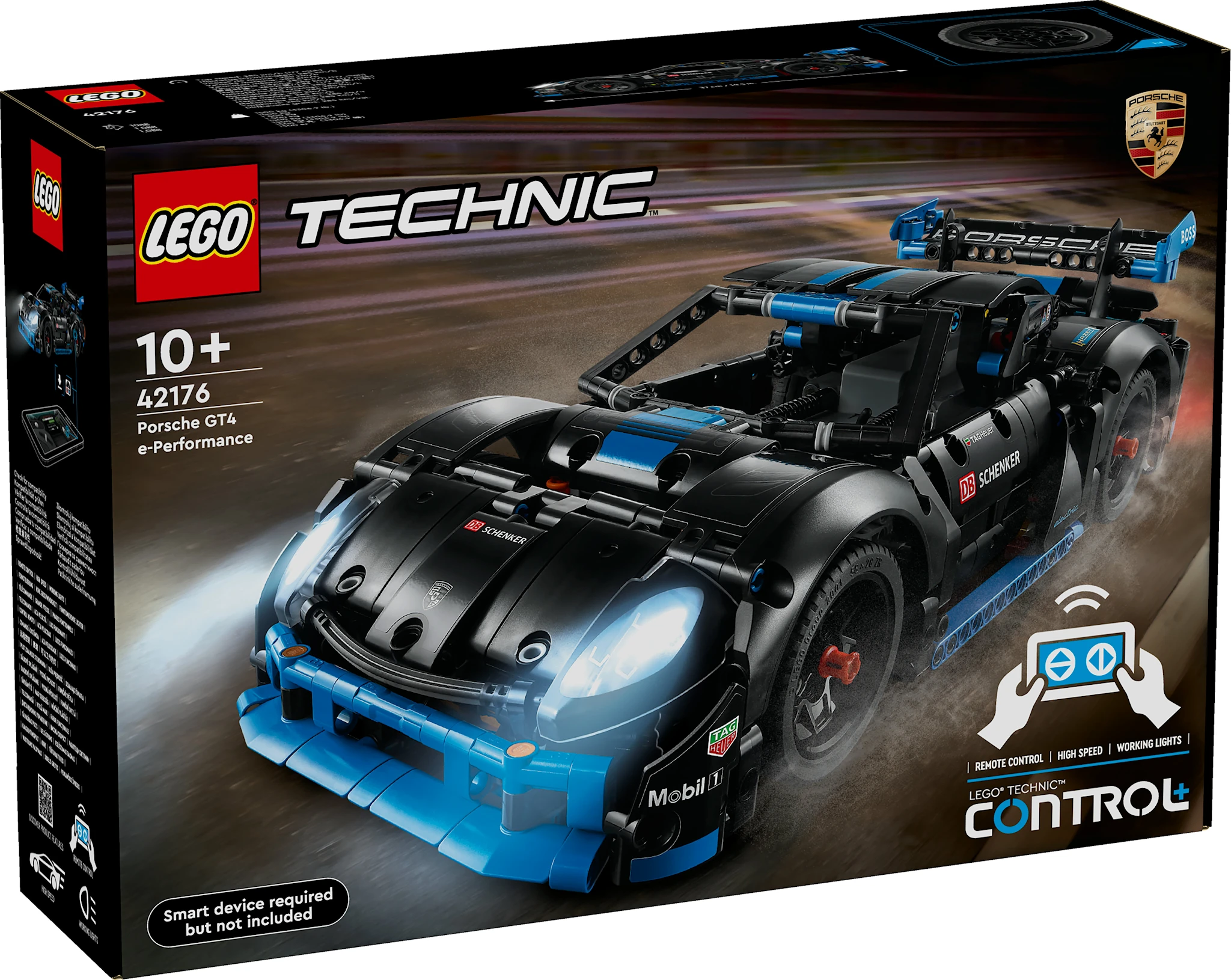 Tuotekuva ille Porsche GT4 e-Performance ‑kilpa-auto LEGO® Technic (42176)
