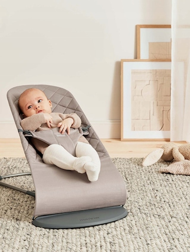 Produktbilde 2 for Babybjörn Bliss Vippestol, Sandgrå