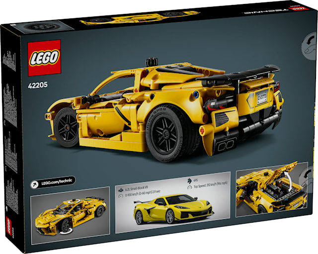 Produktbilde 3 for Chevrolet Corvette Stingray LEGO® Technic (42205)