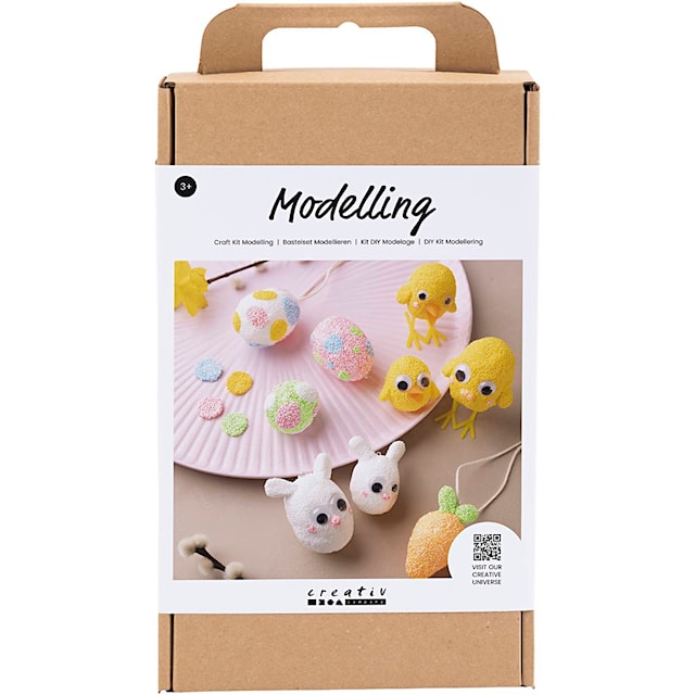 Produktbilde 1 for DIY Kit Modellering, Påskefigurer, 1 pk.