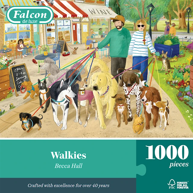 Palapeli Walkies 1000 palaa, Haukka