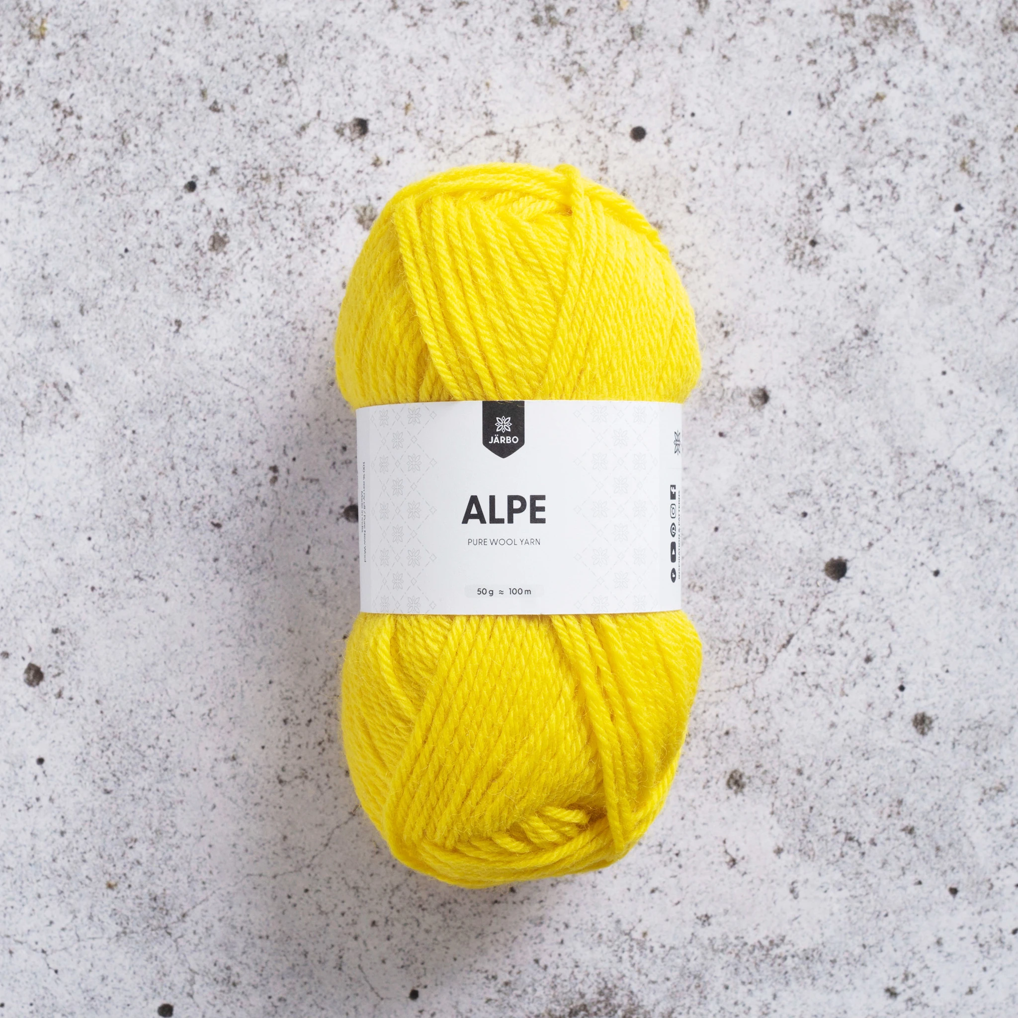 Produktbilde for Alpe ullgarn 50 gr Järbo