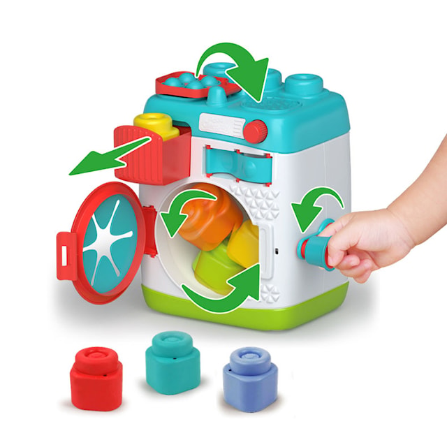 Tuotekuva 2 - Soft Clemmy Washing Machine Mjuka Klossar Clementoni