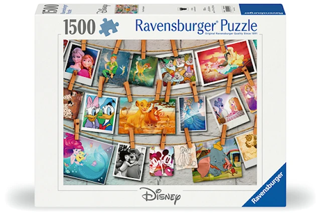 Disney Photographs Pussel 1500 Bitar Ravensburger