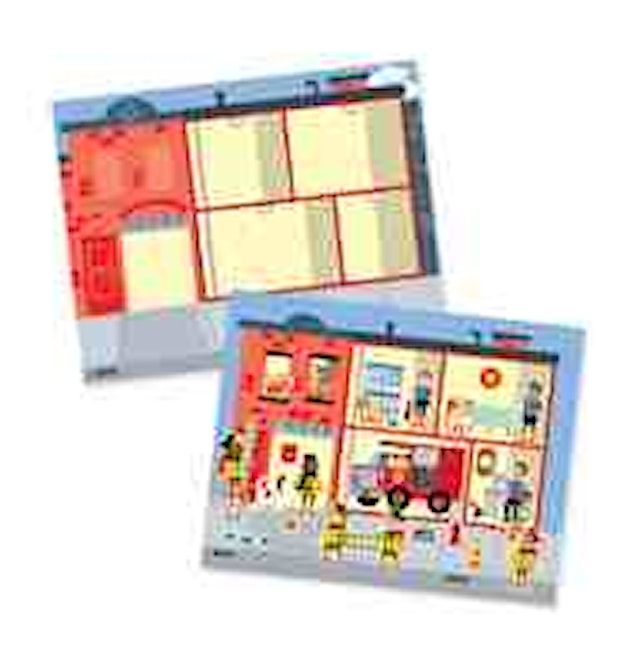 Tuotekuva 2 - Tarrakirja Minun kaupunkini Melissa & Doug