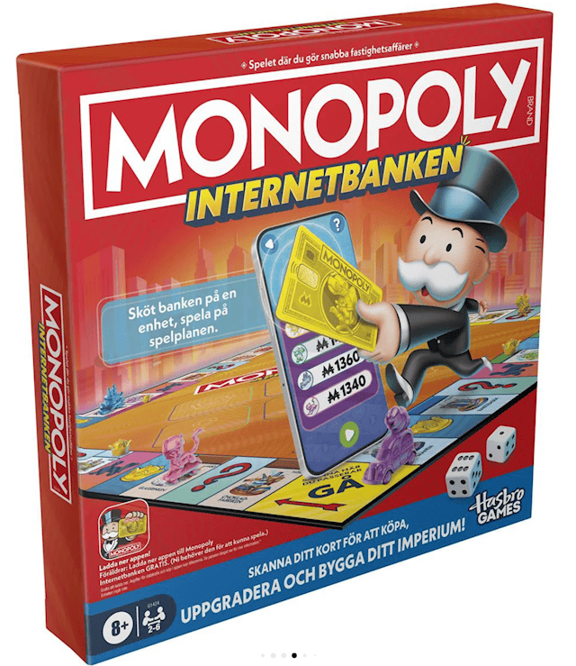 Produktbilde 4 for Monopol App Banking Brettspill Hasbro (SE)