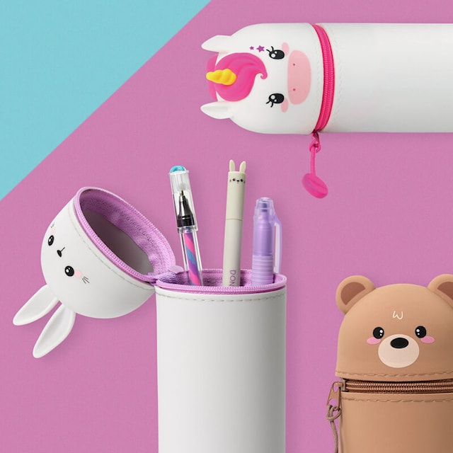 Produktbilde 2 for Gelpenn Viskelig Rabbit Lilla 1-pack Legami