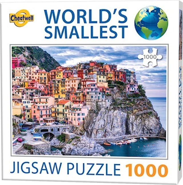 Maailman pienin 1000 palan palapeli Manarola
