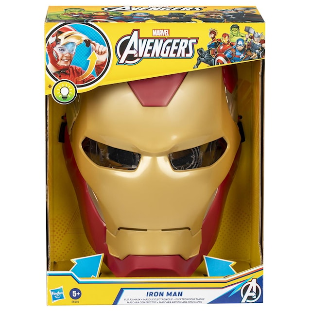 Tuotekuva 1 - Iron Man Flip Mask Avengers