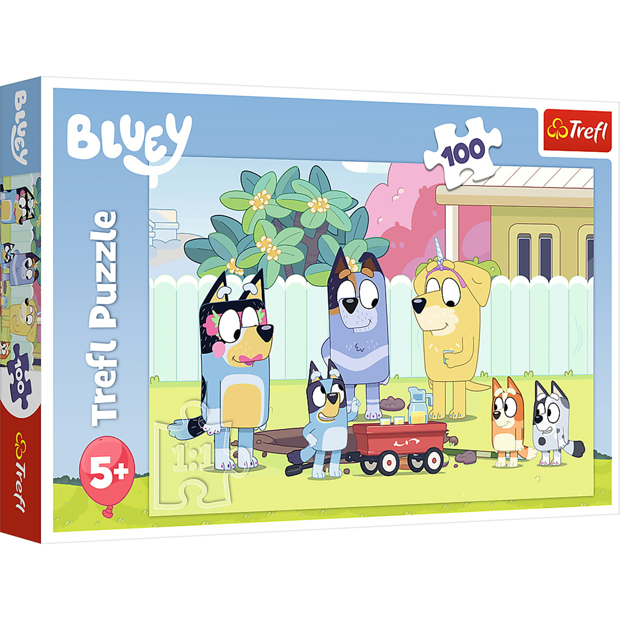 Pussel Bluey´s Happy World 100 bitar, Trefl