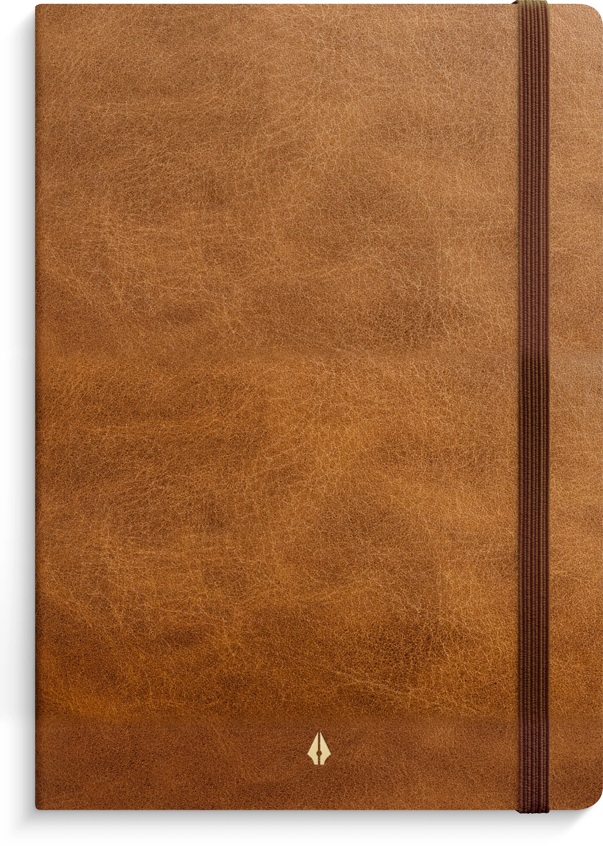 Tuotekuva ille Notebook Deluxe A5 Blank Brown Burde