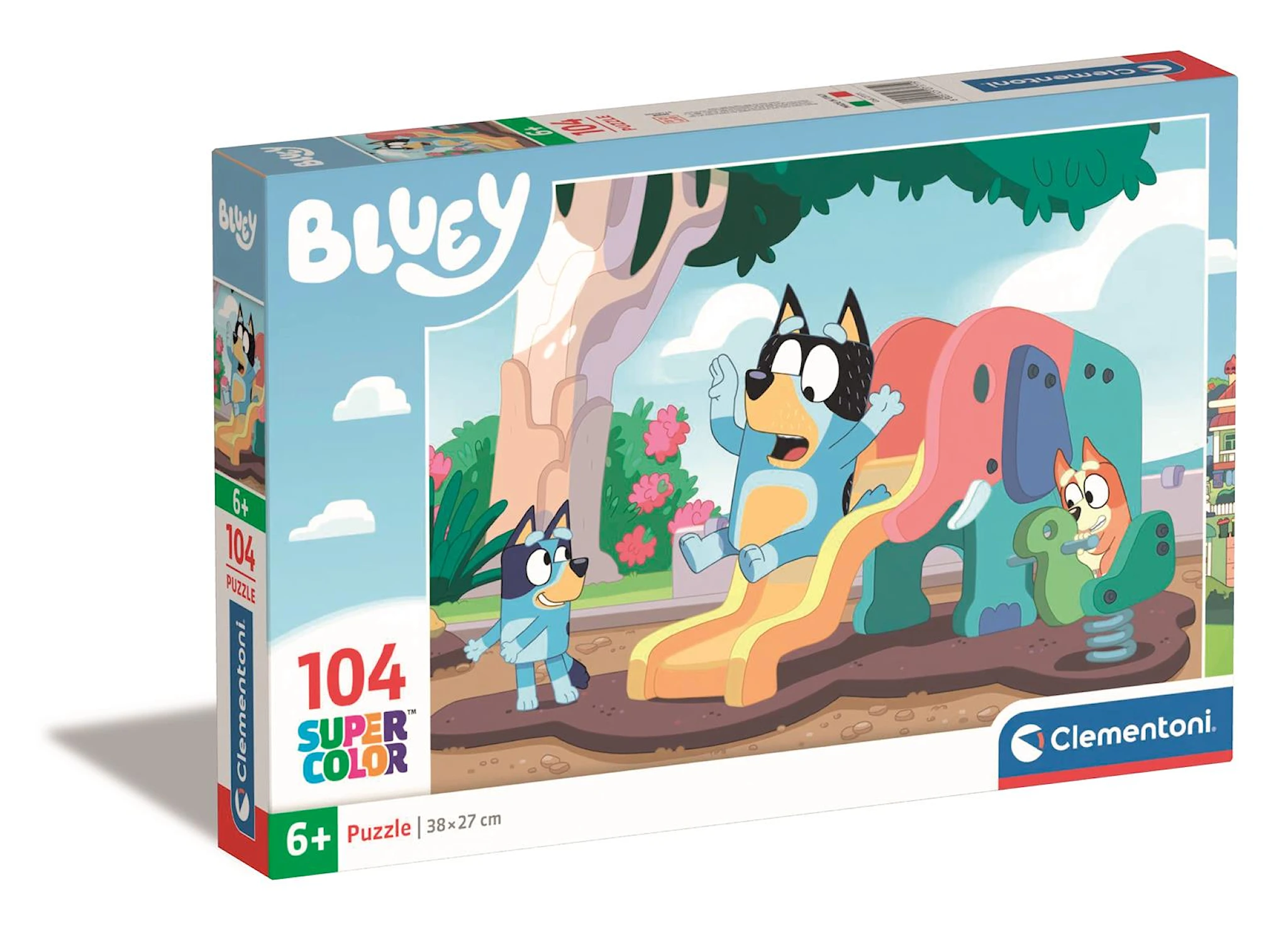 Produktbild för Pussel 104 bitar Bluey 2, Clementoni