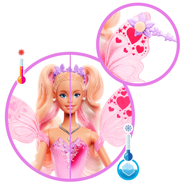 Produktbild 2 för Barbie Modedocka Älvdocka med Trollspö