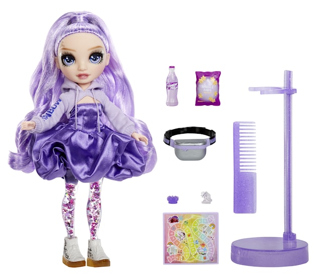 Produktbilde 7 for Sparkle & Shine motedukke Viola Rainbow High