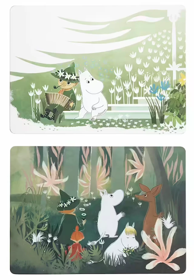 Pöytätabletti Moomin 2 Kpl Pluto Design