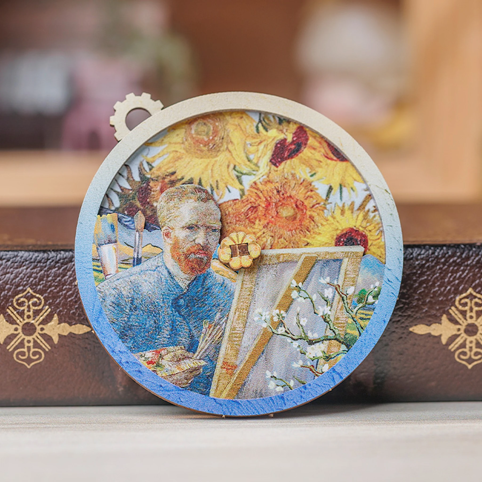 Tuotekuva ille Book Nook: Mini DIY VanGogh-magneetti, Caratem